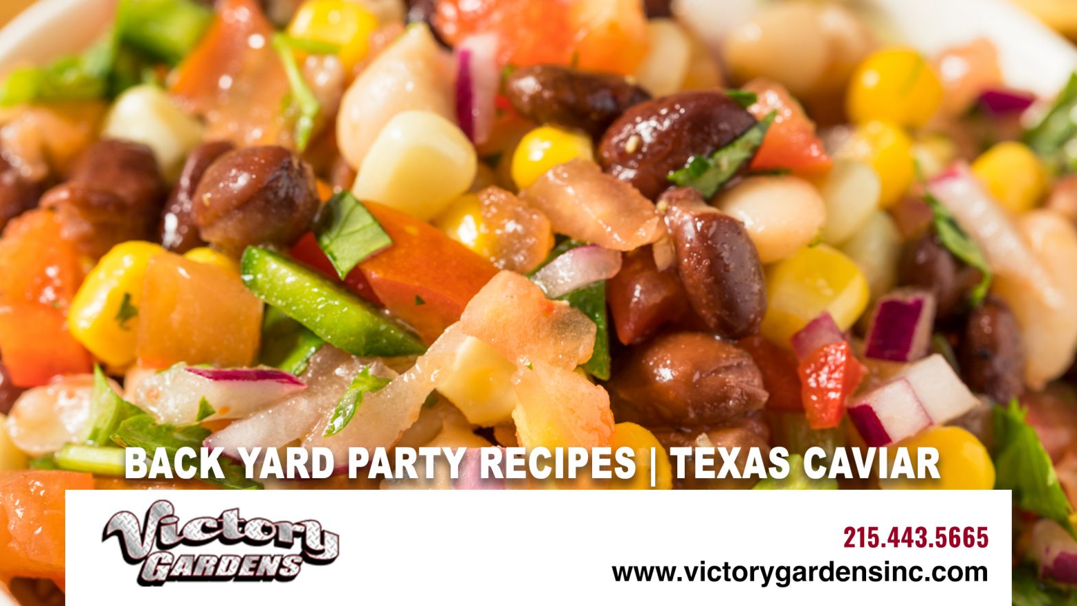 Back Yard Party Recipes | Texas Caviar